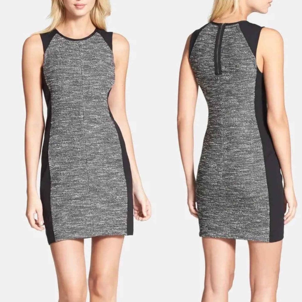 Eileen Fisher Tweed Knit Sleeveless Dress women’s Small